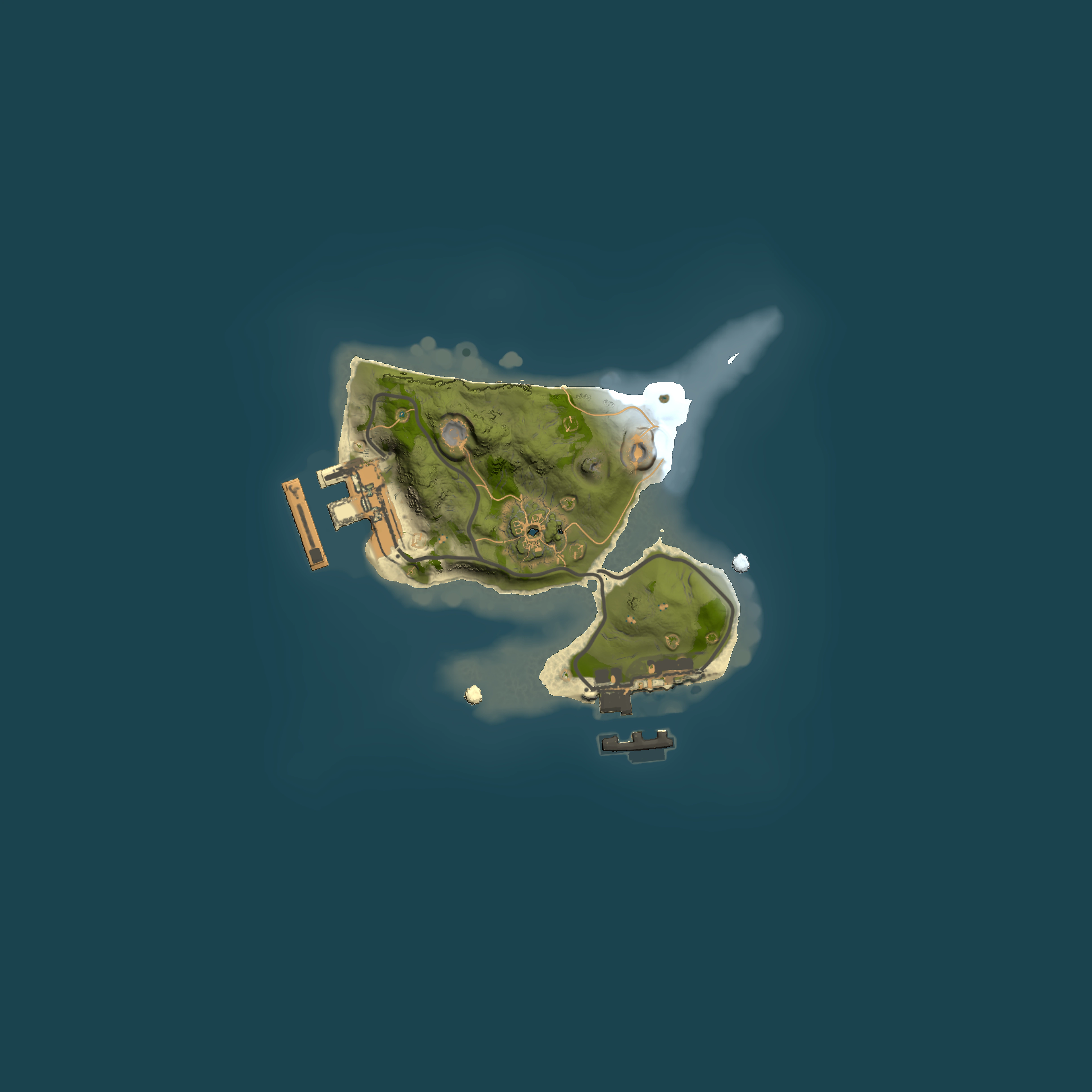 Full top-down render of Rust map seed 189795861, 1500x1500m