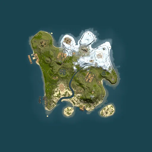 Rust map seed 1381272862, 2500x2500m top-down preview