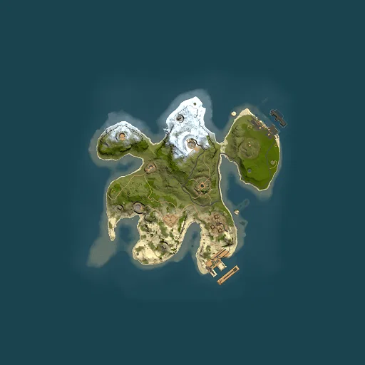 Rust map seed 1378007157, 2000x2000m top-down preview