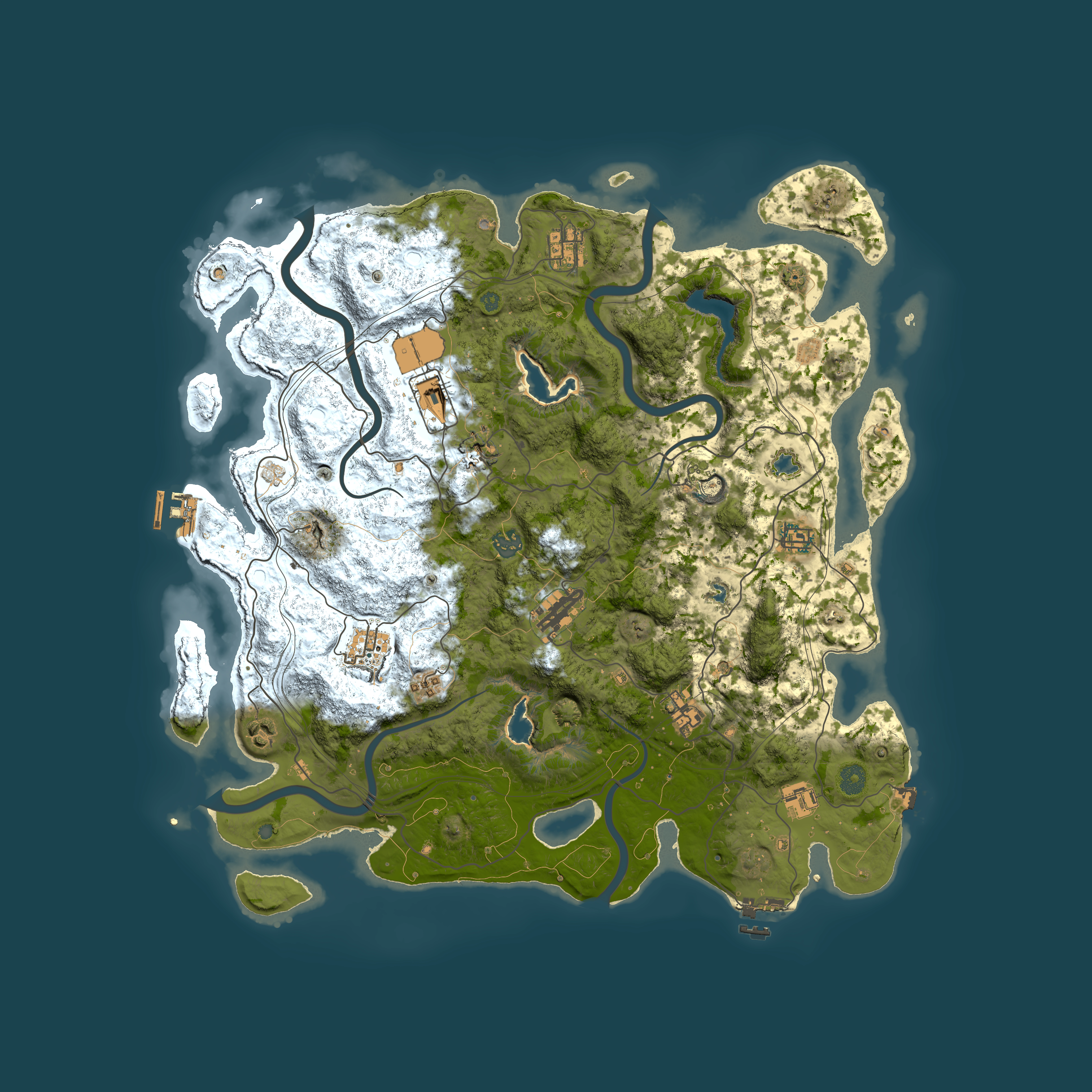 Full top-down render of Rust map seed 368189302, 4500x4500m