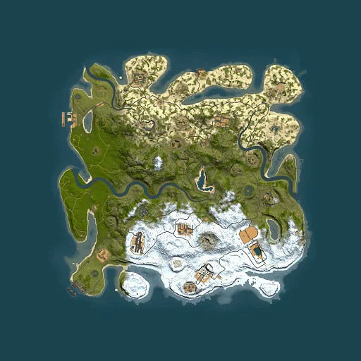 Rust map seed 783837189, 4000x4000m top-down preview