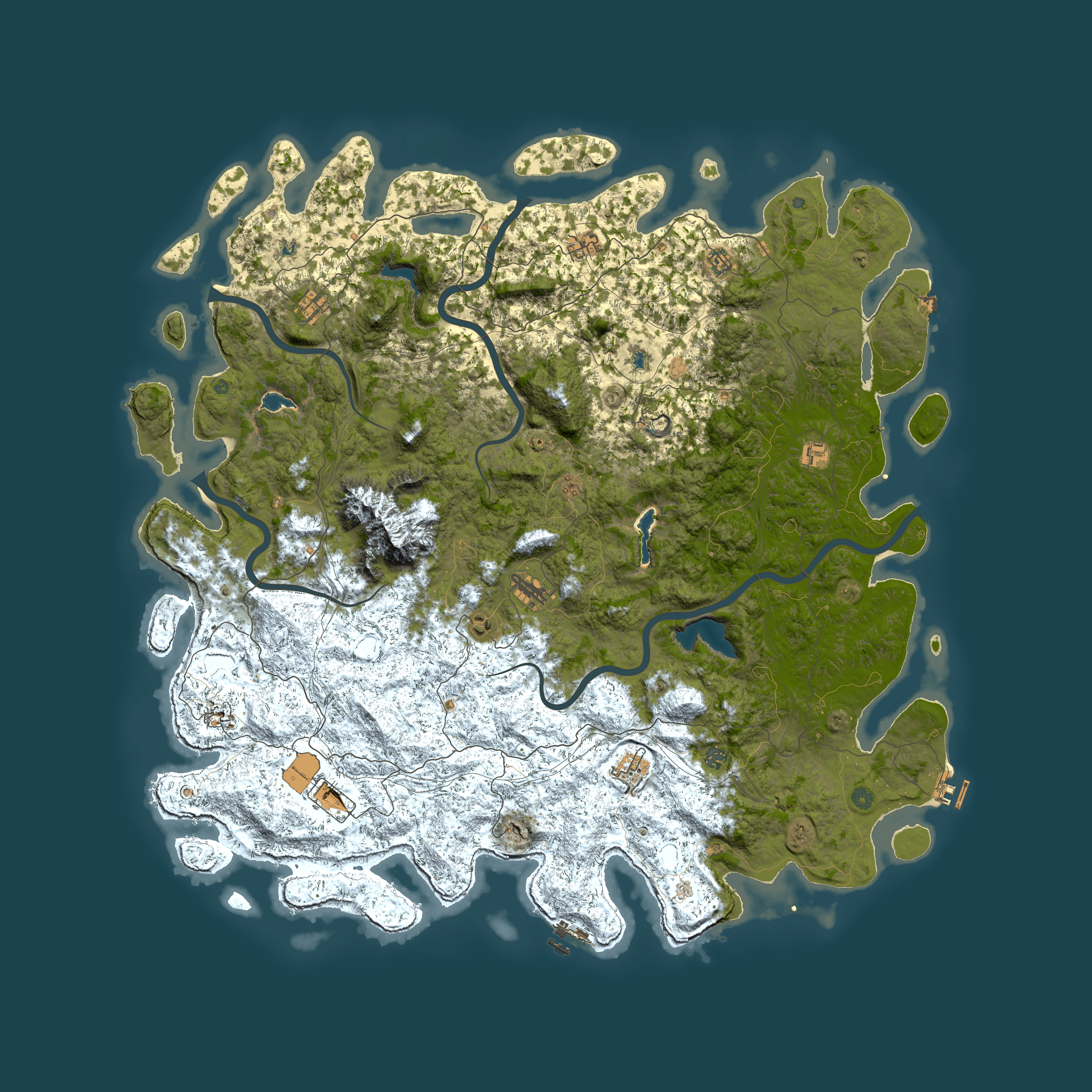 Full top-down render of Rust map seed 753973688, 6000x6000m