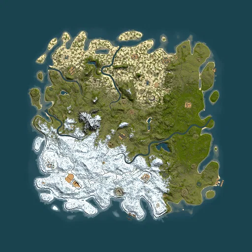 Rust map seed 753973688, 6000x6000m top-down preview