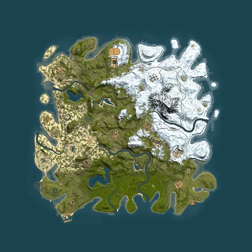 Rust map seed 1782685883, 5000x5000m top-down preview