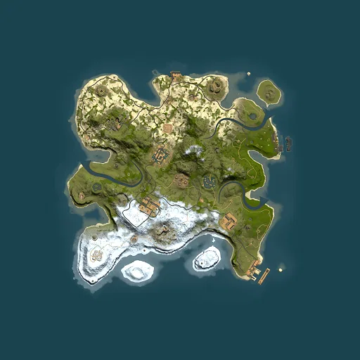 Rust map seed 1492880787, 3000x3000m top-down preview