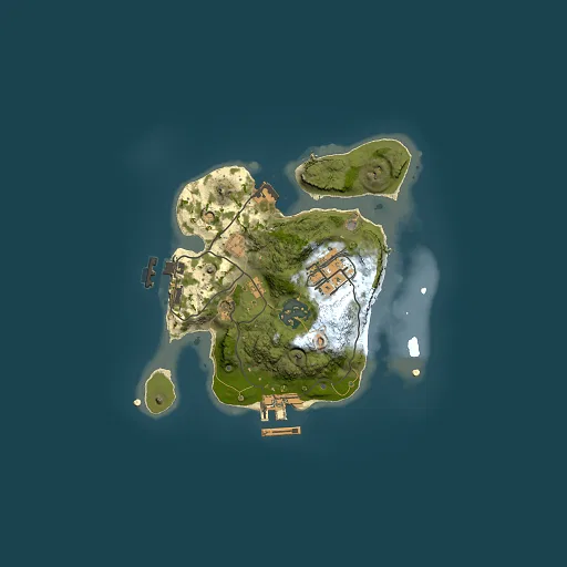 Rust map seed 241156385, 2000x2000m top-down preview