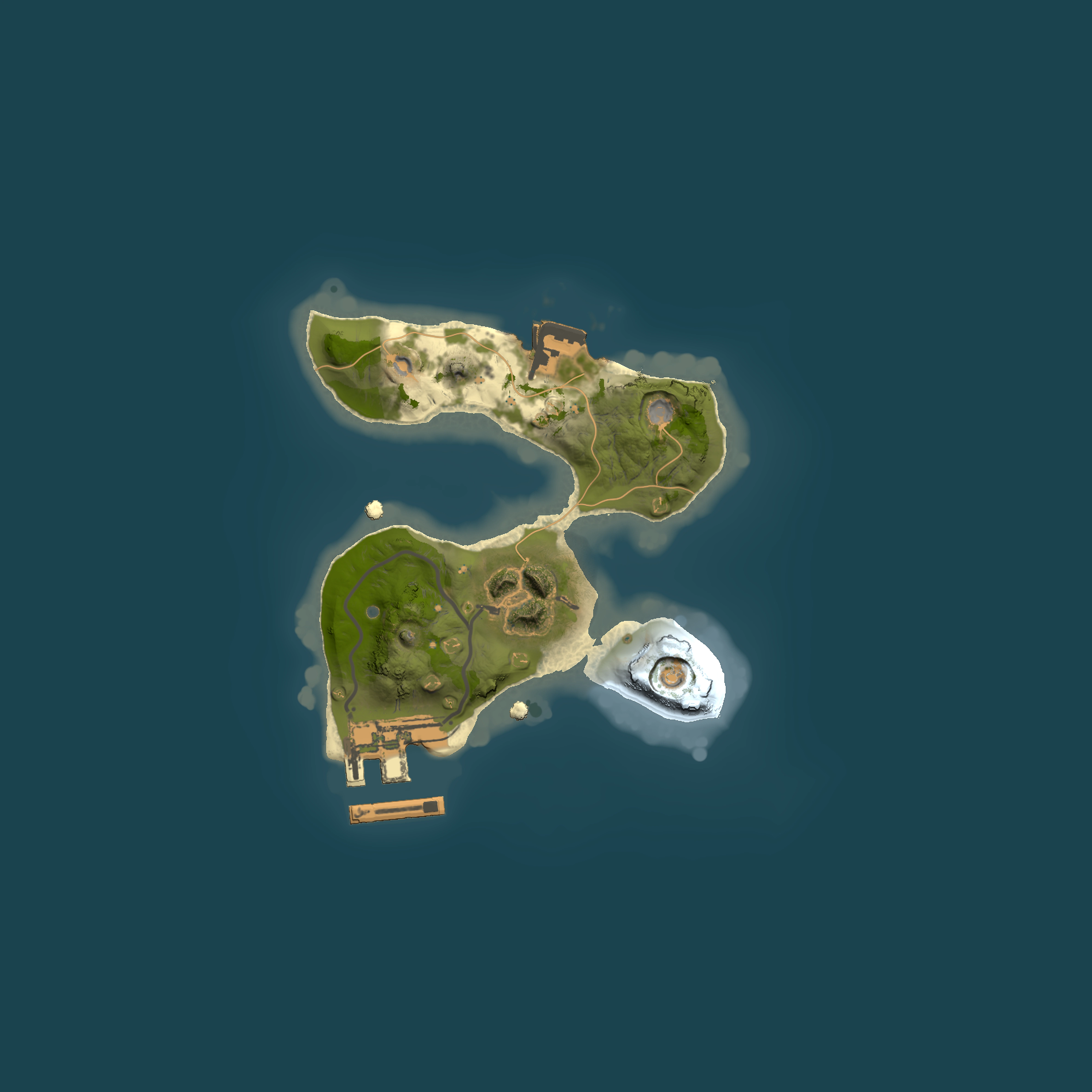 Full top-down render of Rust map seed 1825178047, 1500x1500m