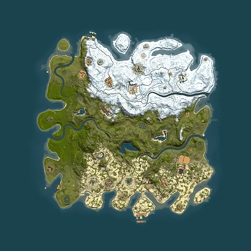 Rust map seed 324601752, 4500x4500m top-down preview