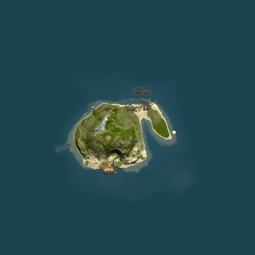 Rust map seed 260330964, 1500x1500m top-down preview