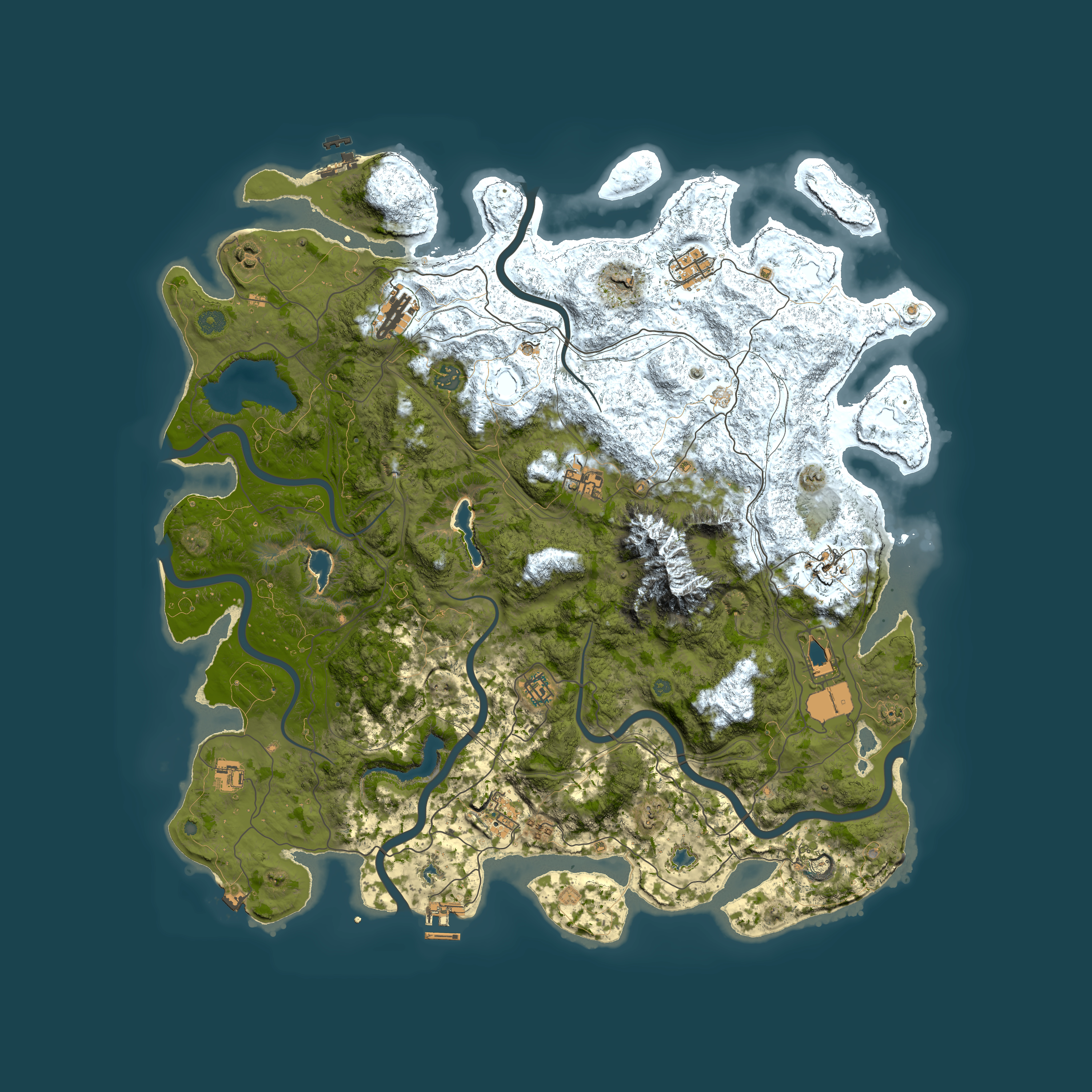 Full top-down render of Rust map seed 1780044327, 5000x5000m