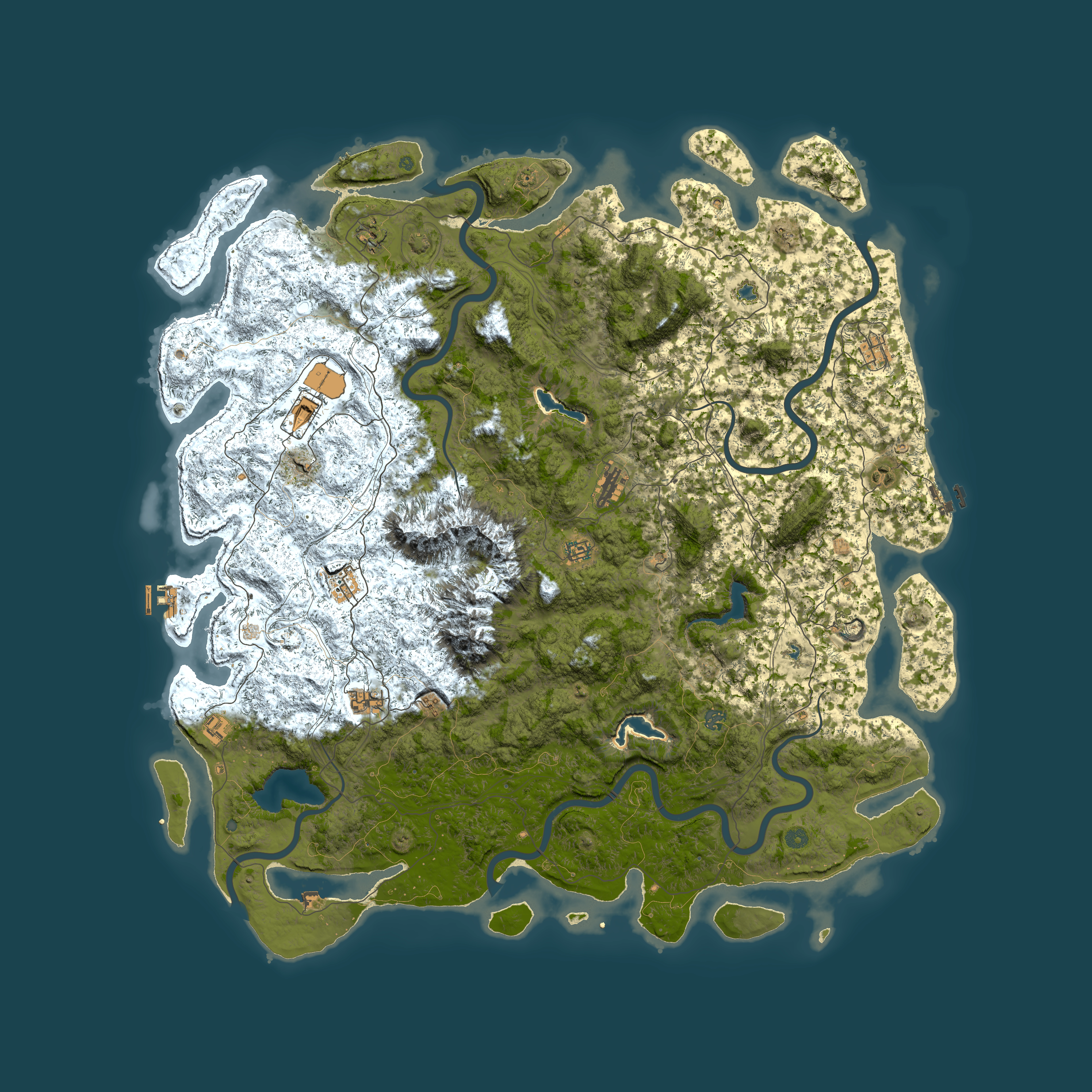 Full top-down render of Rust map seed 1746875881, 6000x6000m