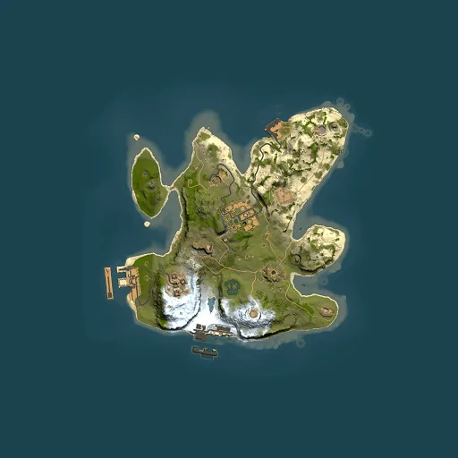 Rust map seed 130589430, 2000x2000m top-down preview