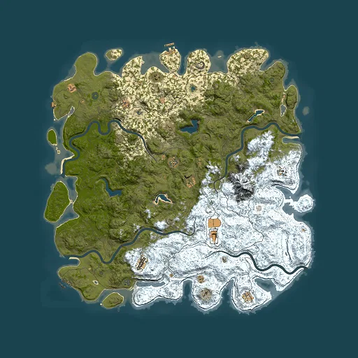 Rust map seed 937196777, 6000x6000m top-down preview