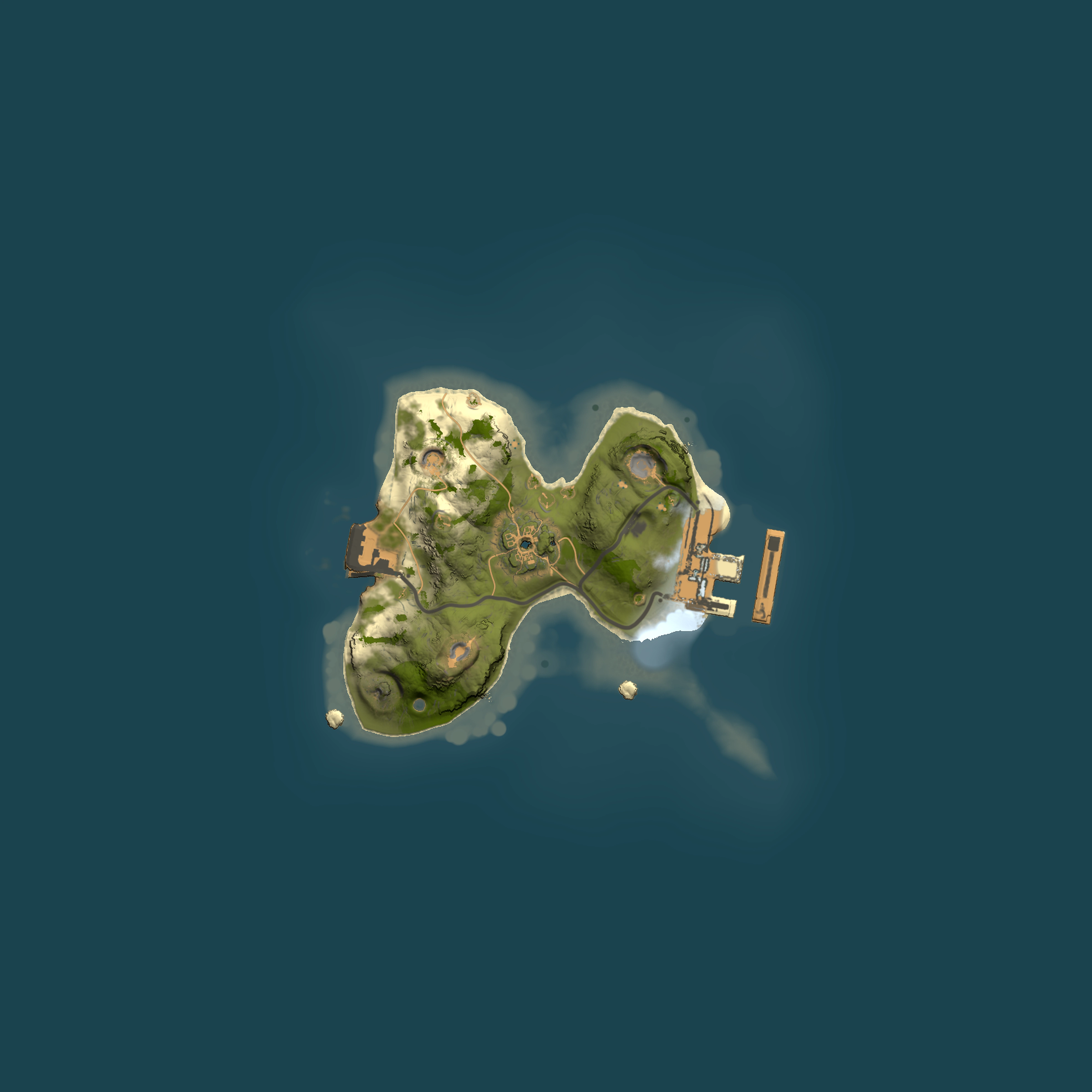 Full top-down render of Rust map seed 1247021749, 1500x1500m