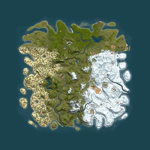 Rust map seed 211789630, 5500x5500m top-down preview