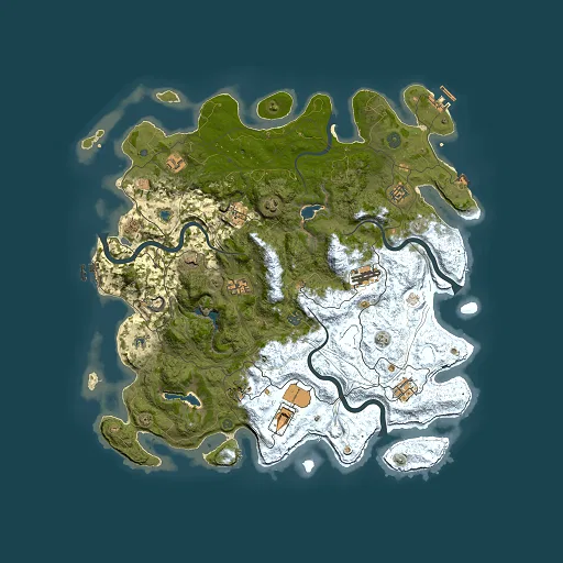 Rust map seed 1563310292, 4500x4500m top-down preview