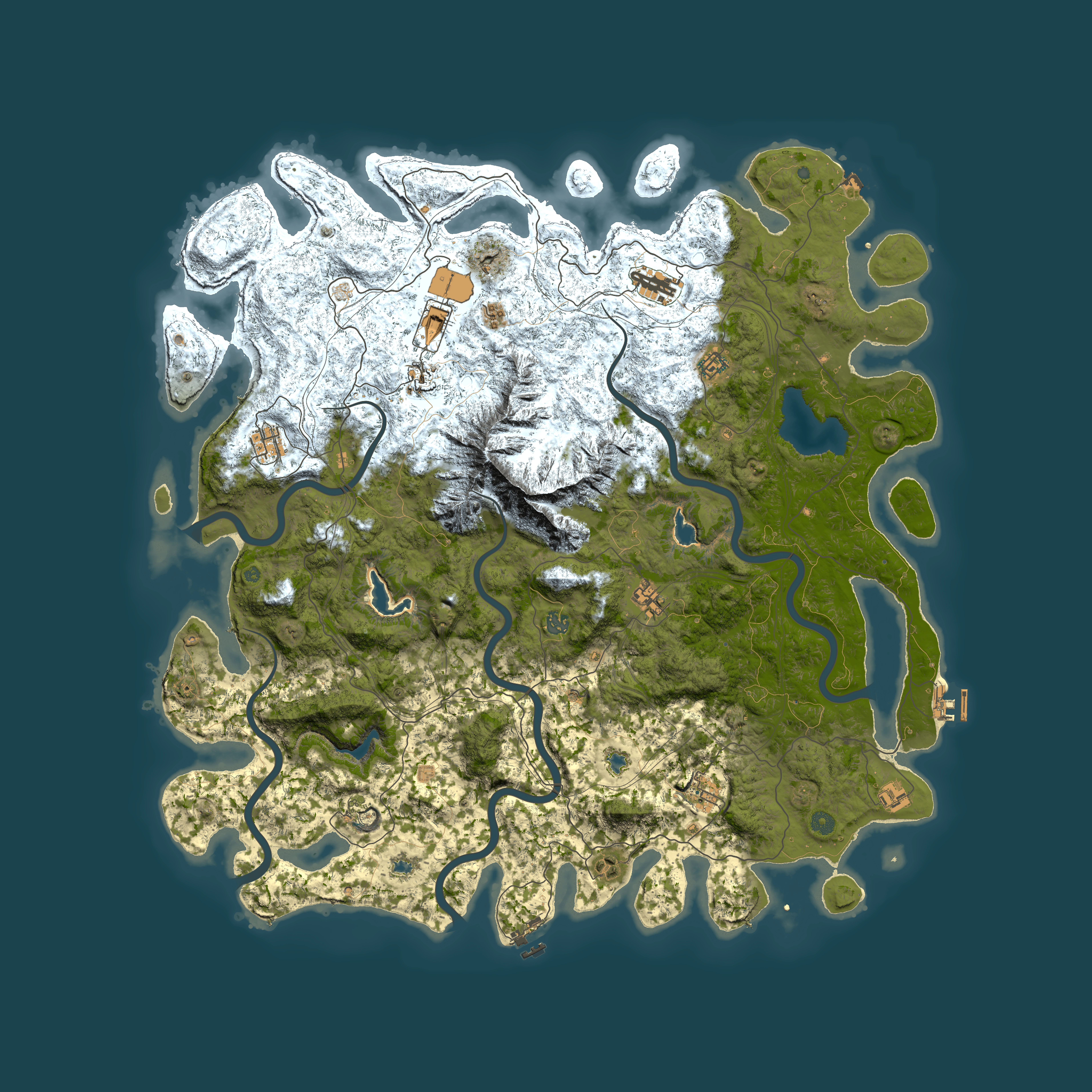 Full top-down render of Rust map seed 1218105418, 5500x5500m