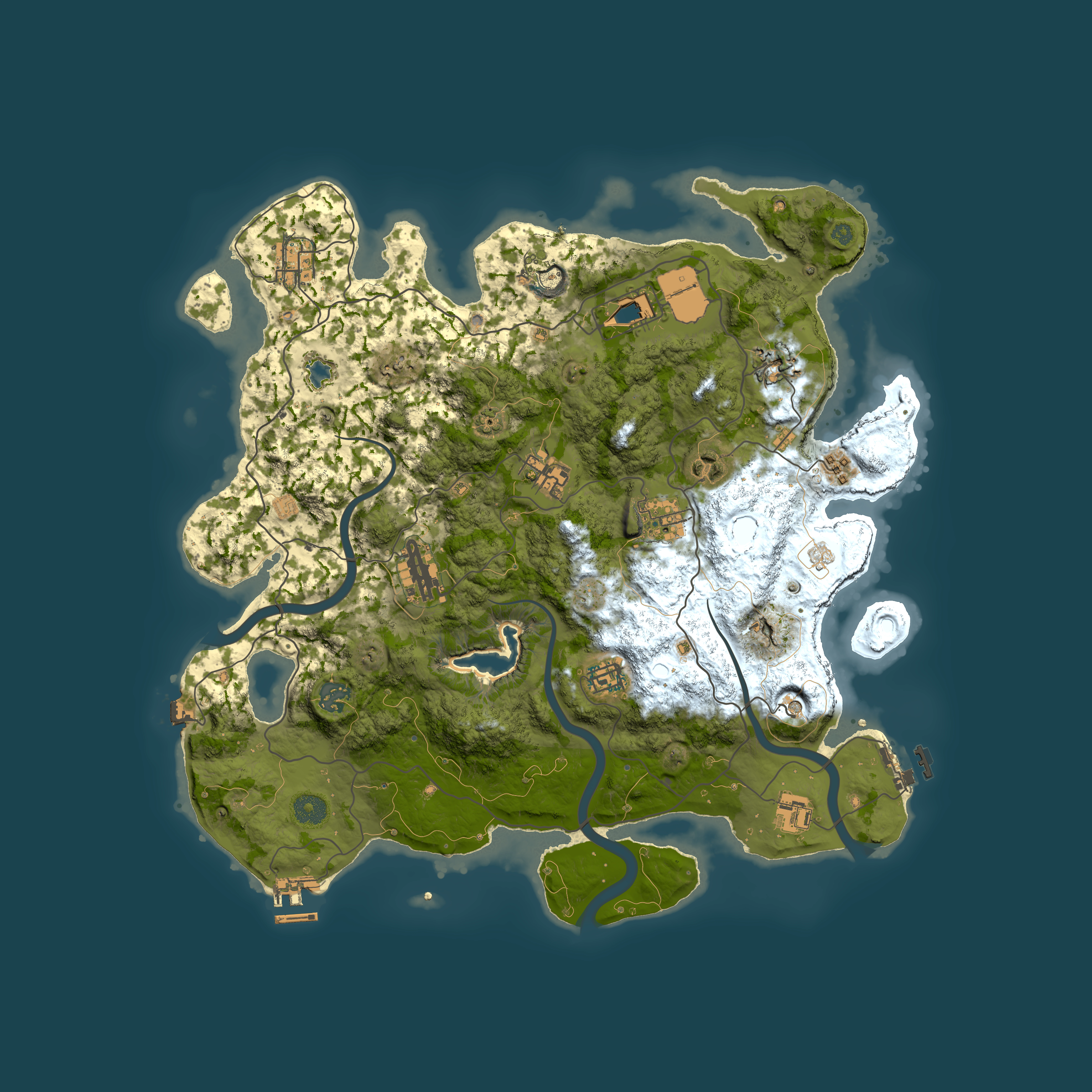 Full top-down render of Rust map seed 416651330, 4000x4000m