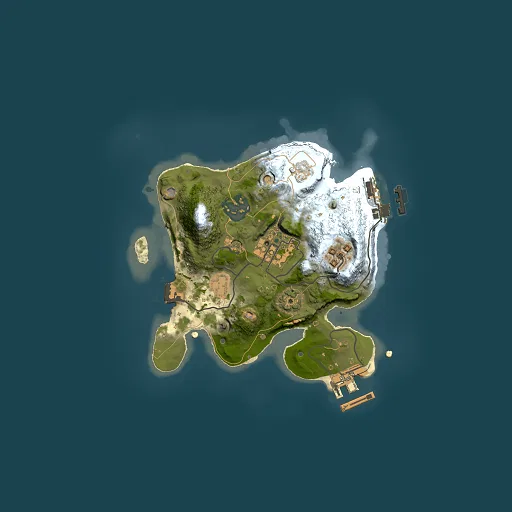 Rust map seed 1945233028, 2000x2000m top-down preview