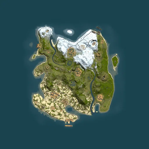 Rust map seed 1162727723, 3000x3000m top-down preview