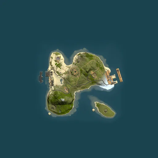 Rust map seed 357401149, 1500x1500m top-down preview