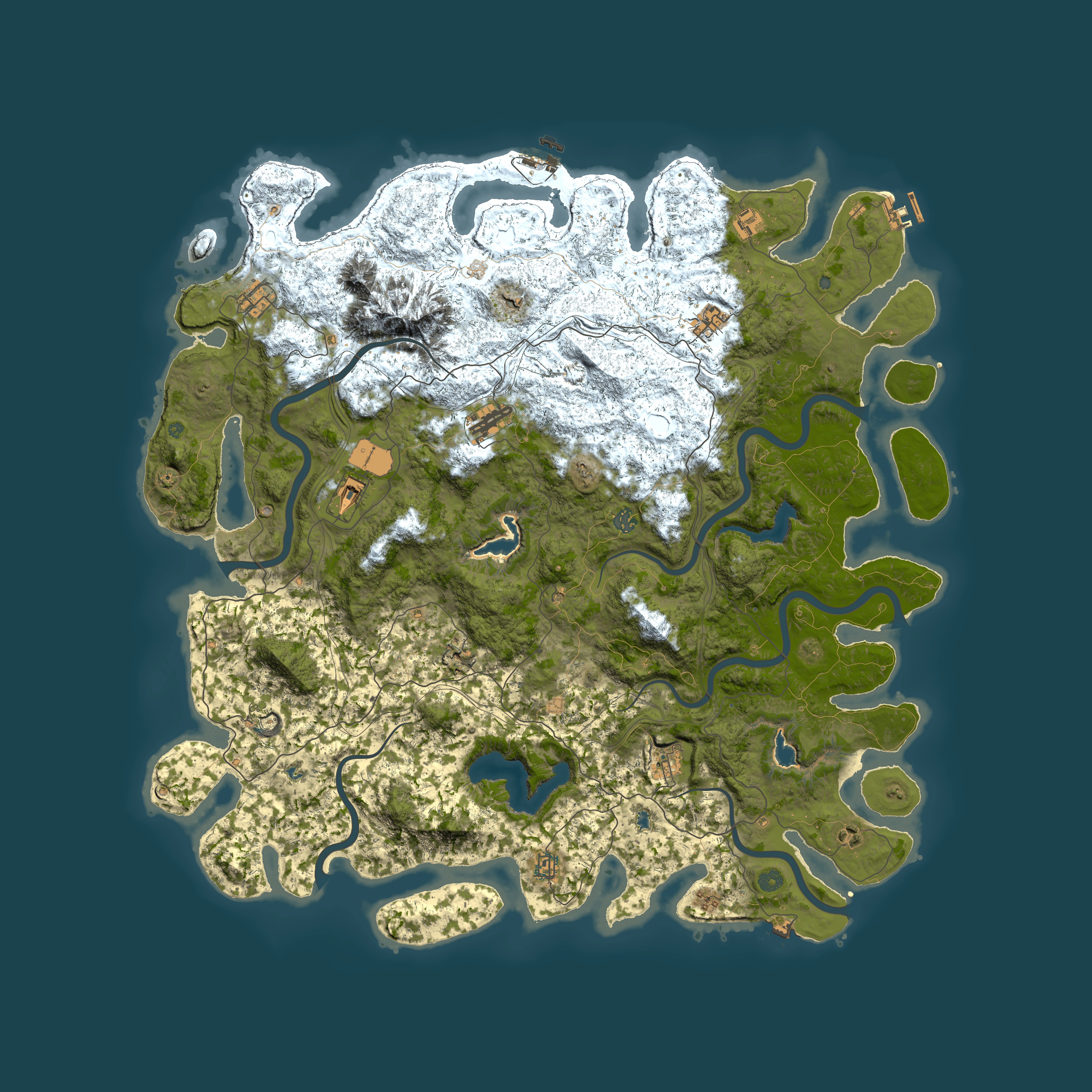 Full top-down render of Rust map seed 635407159, 5500x5500m