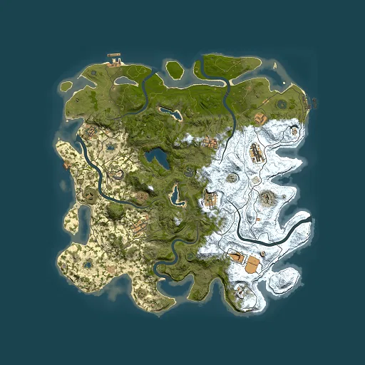 Rust map seed 379599793, 4500x4500m top-down preview