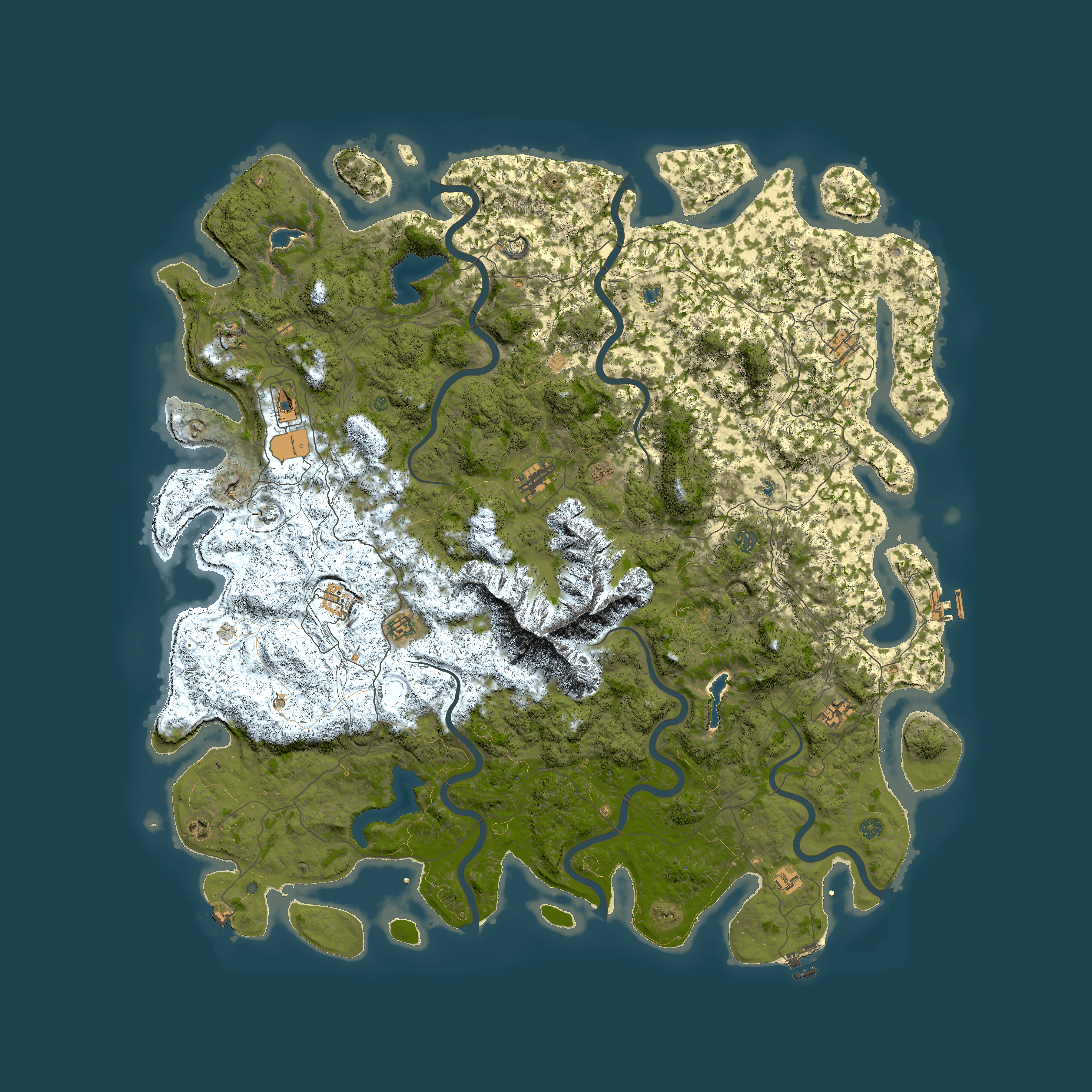 Full top-down render of Rust map seed 1807971032, 6000x6000m