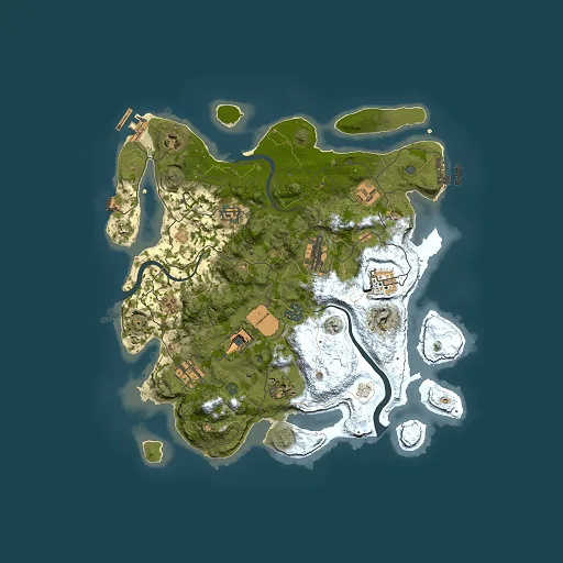 Rust map seed 619598202, 3500x3500m top-down preview