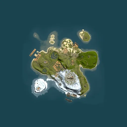 Rust map seed 1115098525, 2000x2000m top-down preview