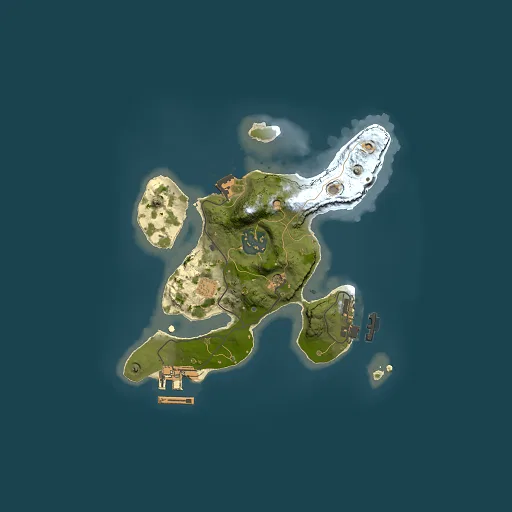Rust map seed 1009308283, 2000x2000m top-down preview