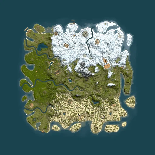 Rust map seed 1725113646, 5500x5500m top-down preview