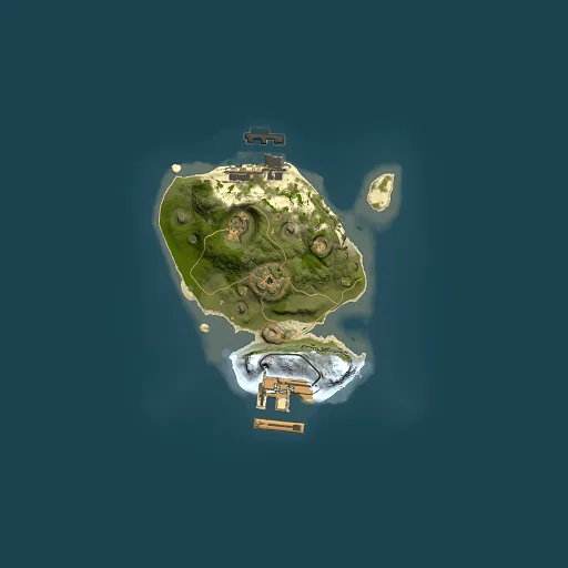 Rust map seed 1592855663, 1500x1500m top-down preview