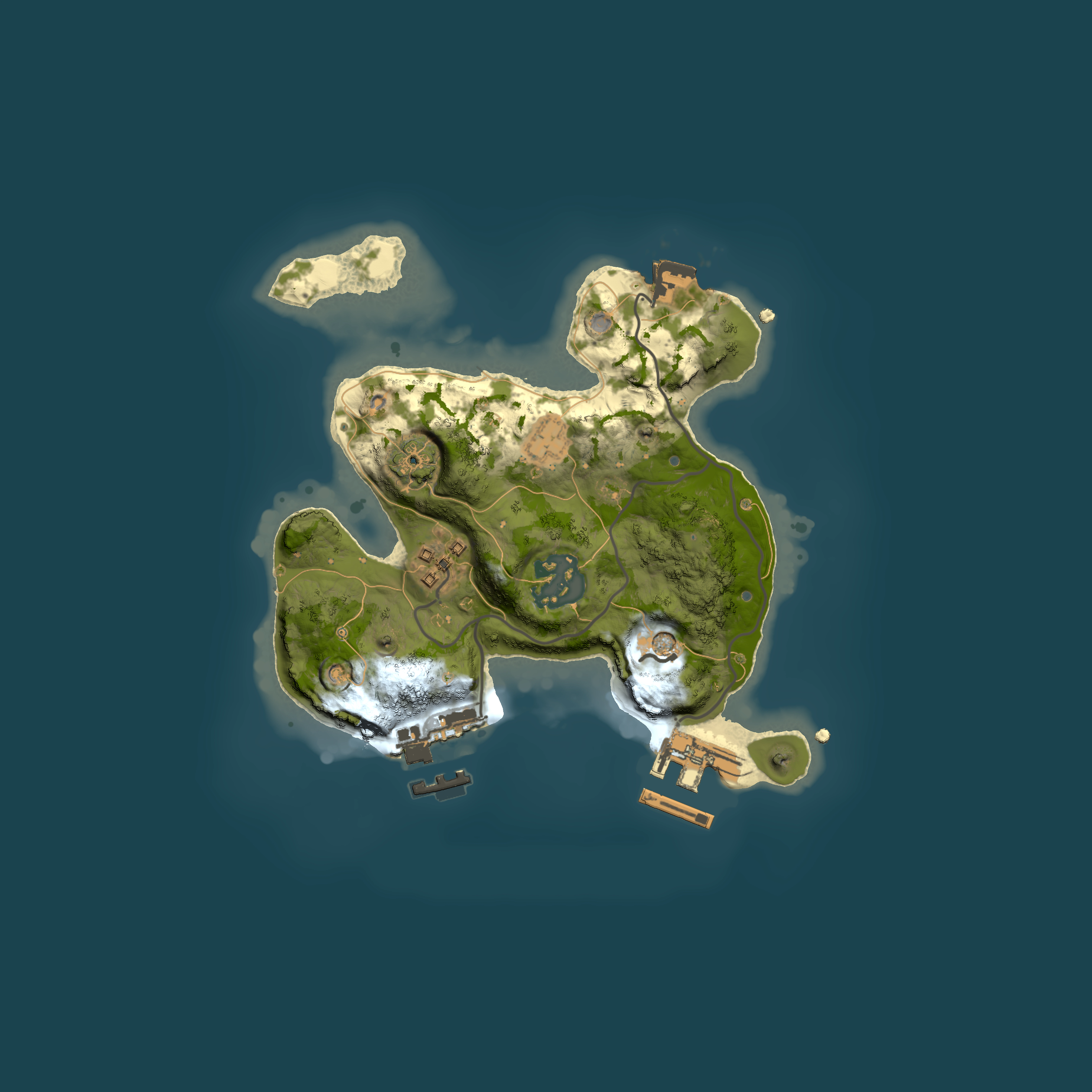 Full top-down render of Rust map seed 75931263, 2000x2000m