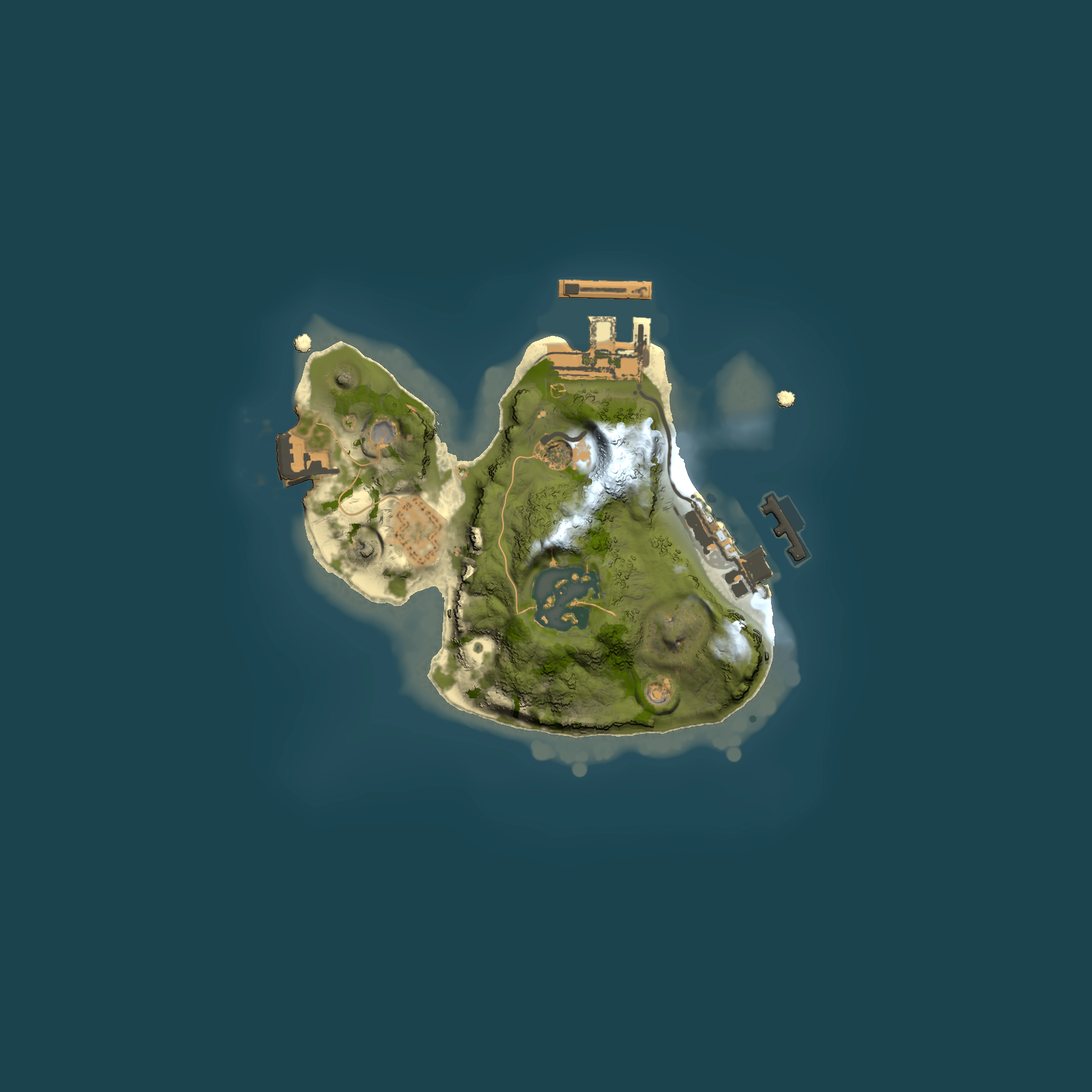 Full top-down render of Rust map seed 1520819208, 1500x1500m