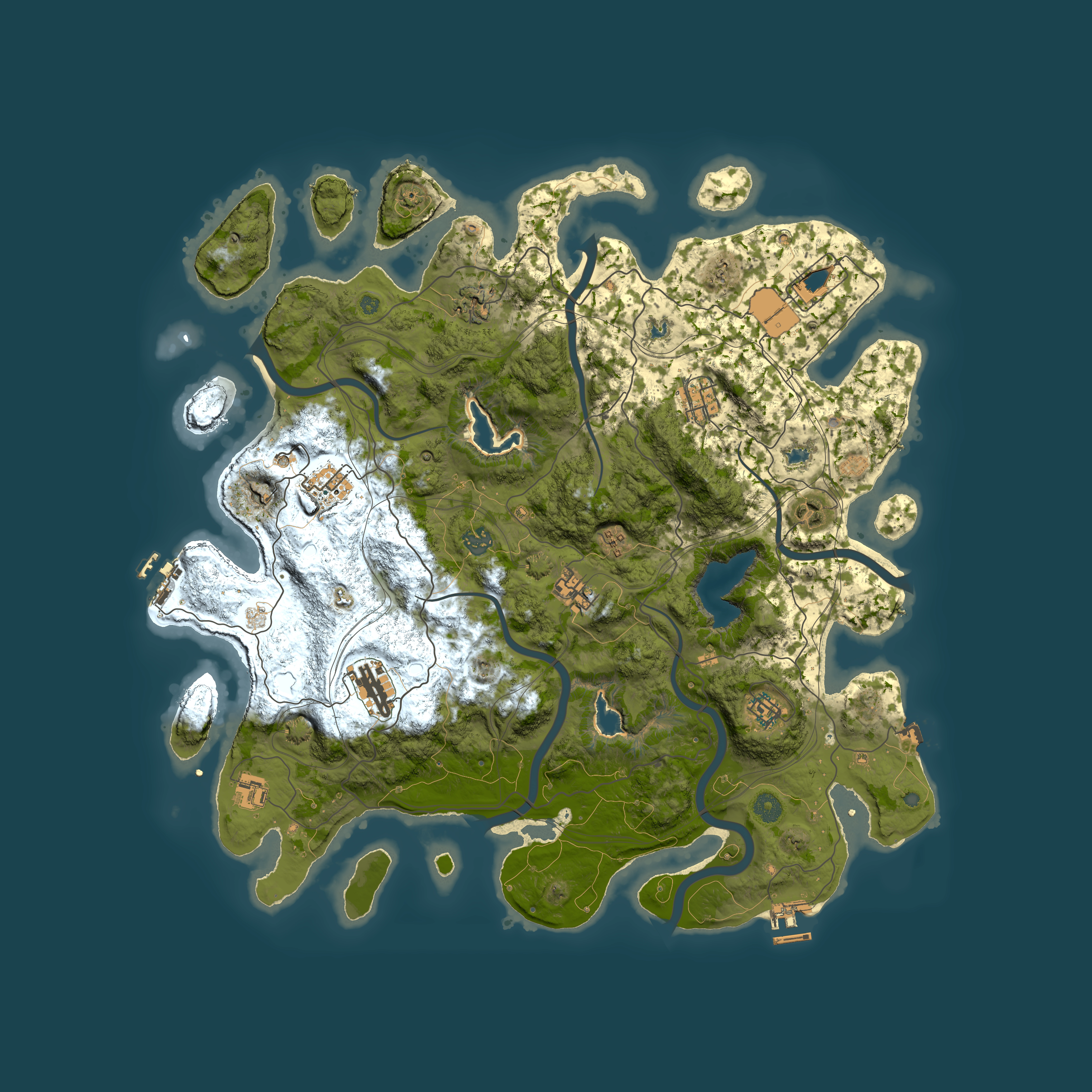 Full top-down render of Rust map seed 413702212, 4500x4500m