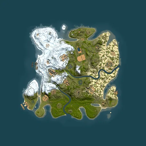 Rust map seed 498251759, 3500x3500m top-down preview