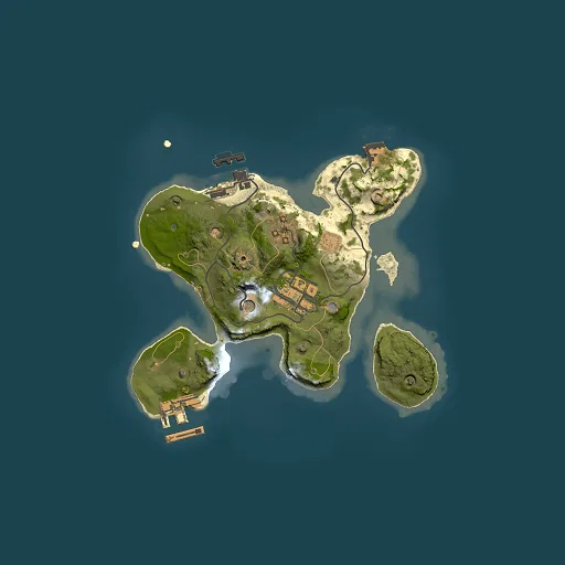 Rust map seed 1130525678, 2000x2000m top-down preview