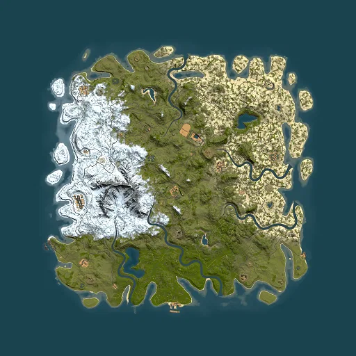 Rust map seed 2131287735, 6000x6000m top-down preview