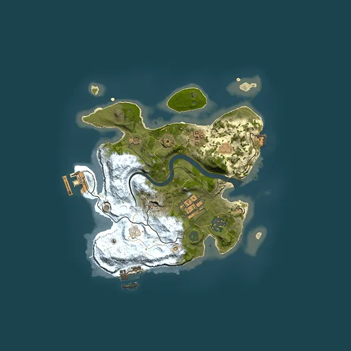 Rust map seed 751325241, 2500x2500m top-down preview