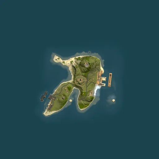 Rust map seed 386252588, 1500x1500m top-down preview