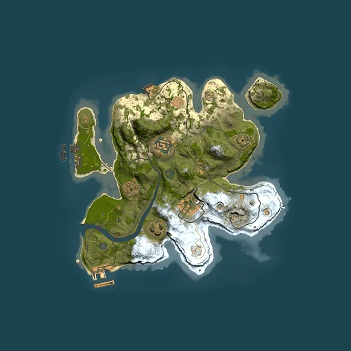 Rust map seed 1246704736, 2500x2500m top-down preview