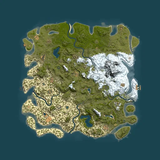 Rust map seed 347481537, 5500x5500m top-down preview