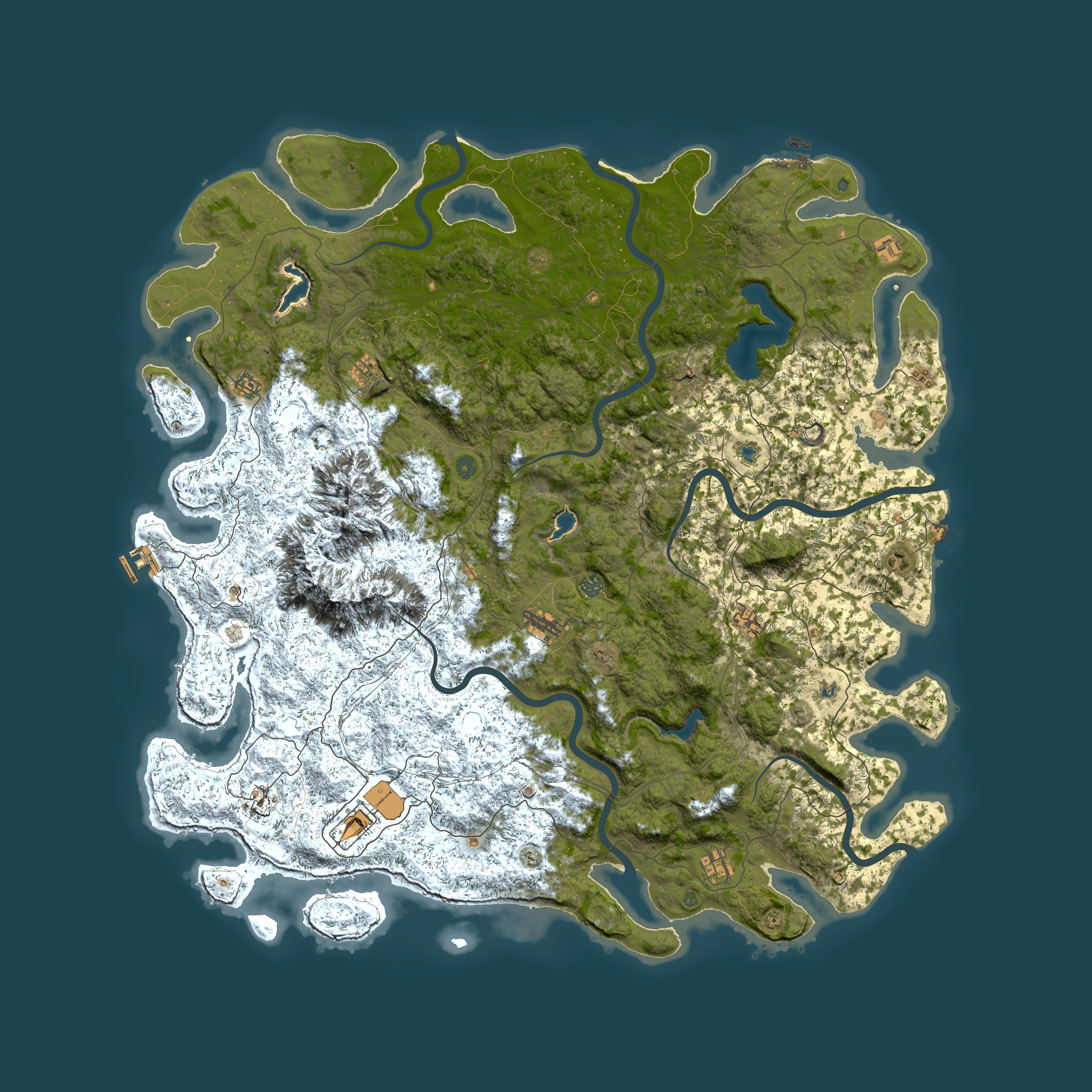 Full top-down render of Rust map seed 1750417919, 6000x6000m