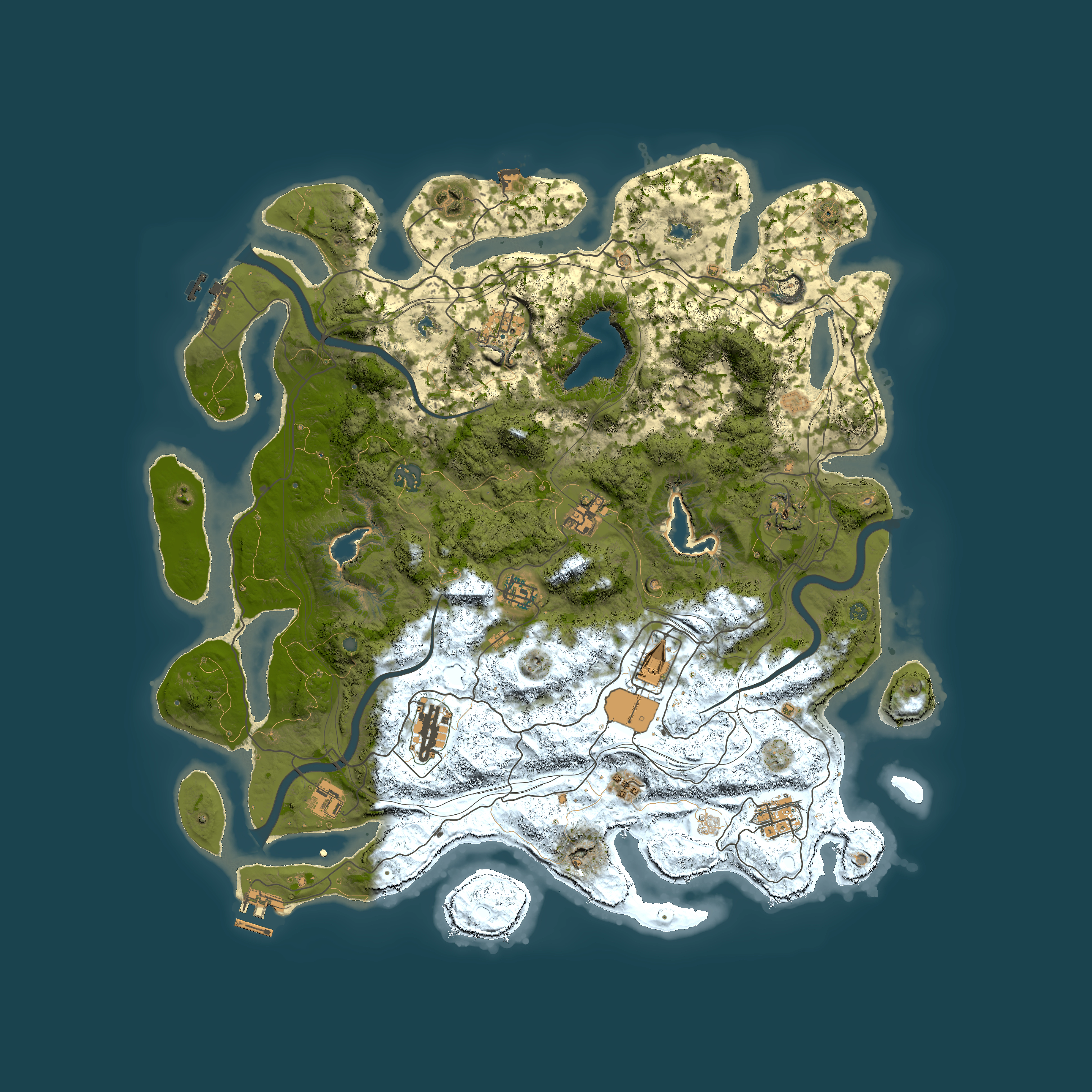 Full top-down render of Rust map seed 1835591798, 4500x4500m