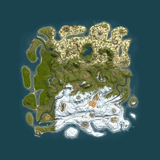 Rust map seed 1835591798, 4500x4500m top-down preview