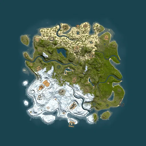 Rust map seed 220380294, 4500x4500m top-down preview