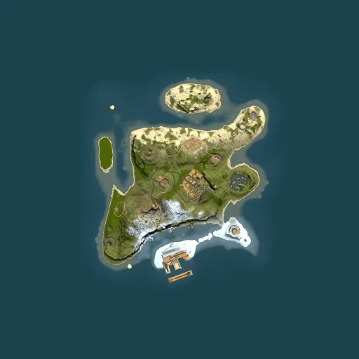 Rust map seed 1073176876, 2000x2000m top-down preview