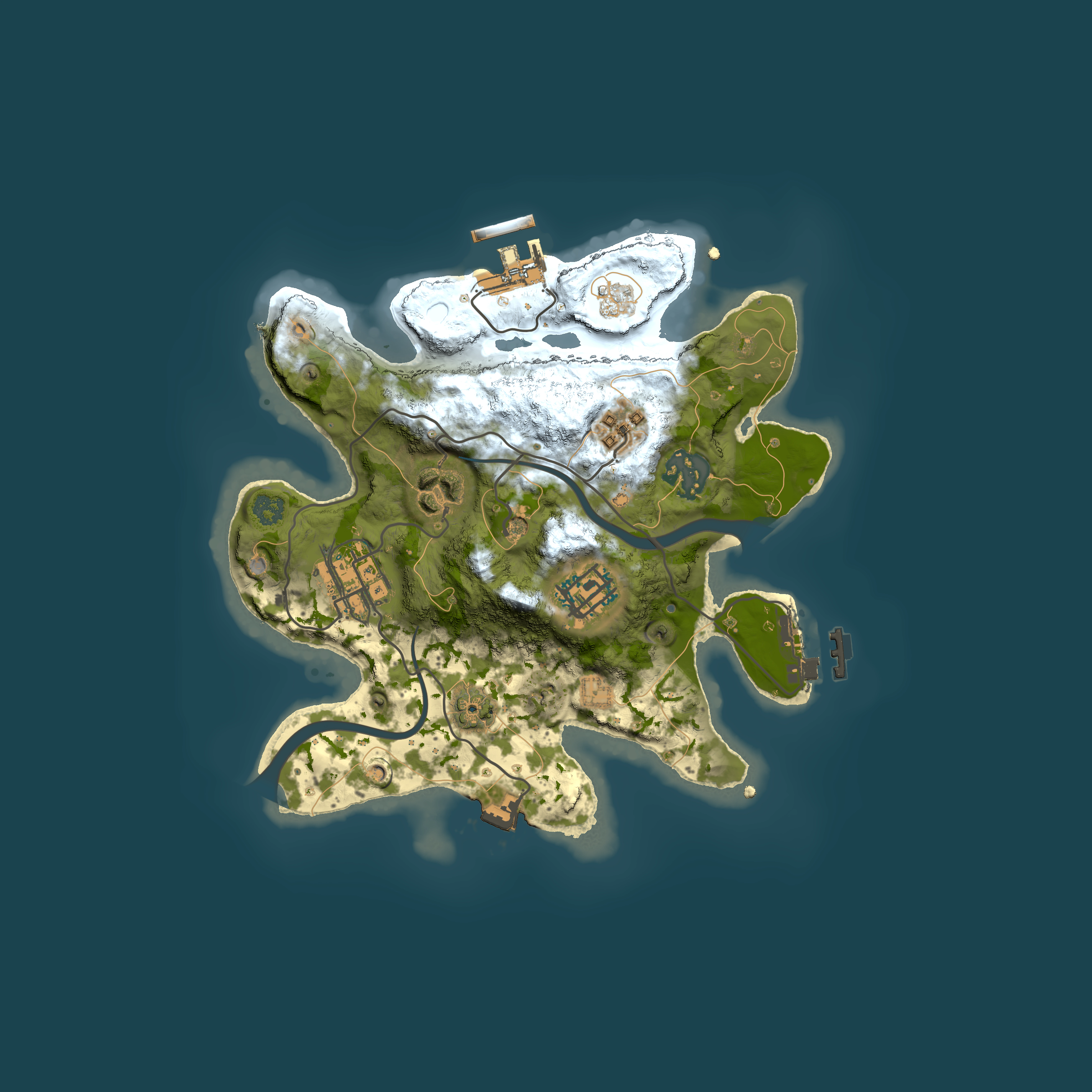 Full top-down render of Rust map seed 359538879, 2500x2500m