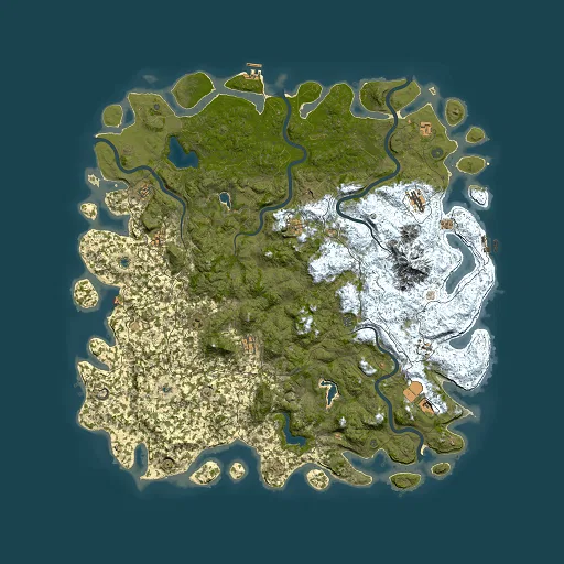 Rust map seed 394579187, 6000x6000m top-down preview